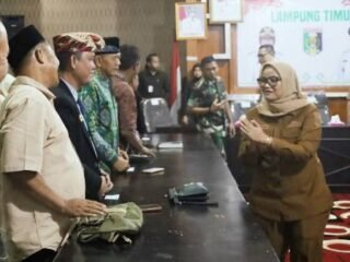 Forkopimda Lampung Timur Rakor Bersama Ormas dan Tokoh Masyarakat