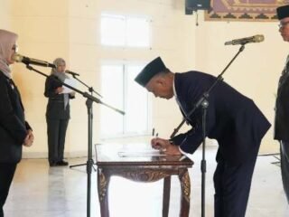Rustam Effendi Dilantik Sebagai Sekdakab Lampung TImur