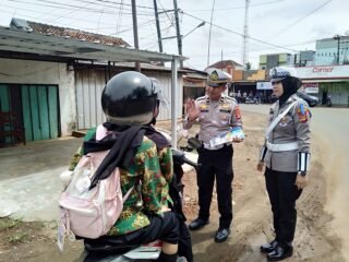 Razia Gabungan Ops Zebra Krakatau 2025 Perketat Disiplin Lalu Lintas di Lampung Timur