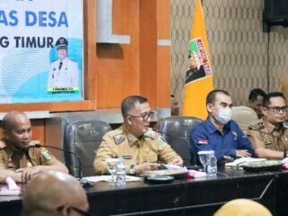 Pemkab Lampung Timur Bahas Penetapan Batas Desa dan Wujudkan Green Village