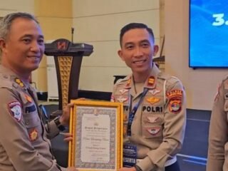 Sat Lantas Polres Lampung Timur Raih 8 Penghargaan pada Rakernis Fungsi Lalu Lintas 2025 Polda Lampung