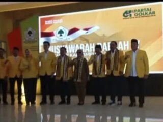 Partai Golkar Lampung Laksanakan Musda Ke-IV Di Aula Masjid Islamic Center Lampung Timur