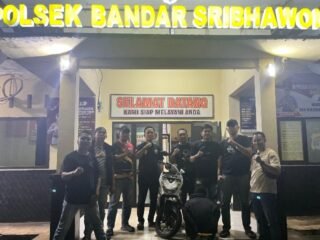 Kurang Dari 24 Jam Polsek Bandar Sribawono Amankan Pelaku Curanmor