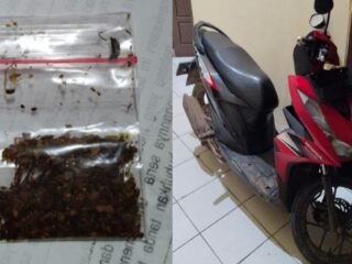 Transaksi Narkotika Lewat Instagram, 2 Pelaku Diamankan Polres Lampung Timur