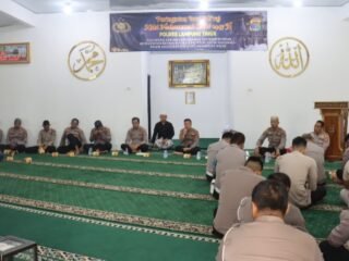 Polres Lampung Timur Gelar Peringatan Isra Mi’raj Nabi Muhammad SAW 1447 H / 2026 M