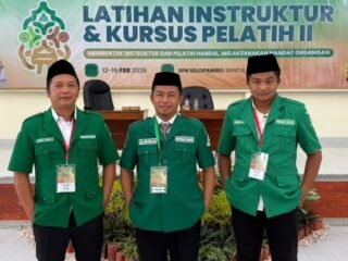 PW MDS Rijalul Ansor Lampung Kirim Delegasi Terbaik Ikuti Diklat Instruktur Nasional