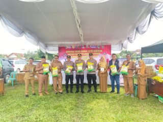 ‎Gerakan Pangan Murah Polres Lampung Timur Bantu Warga Jelang Idul Fitri