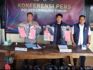 Polres Lampung Timur Amankan 3 Tersangka Penyelewengan Solar Bersubsidi