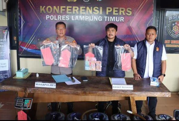 Polres Lampung Timur Amankan 3 Tersangka Penyelewengan Solar Bersubsidi