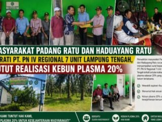 Tuntut Realisasi Kebun Plasma, Masyarakat Surati PT.PN Unit IV Regional 7