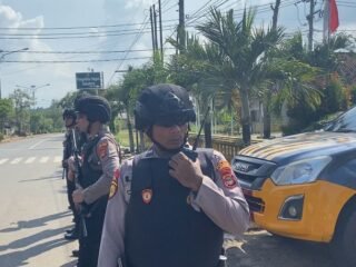 ‎Patroli “Janji Jaga” Sat Samapta Polres Lampung Timur Perkuat Keamanan Wilayah
