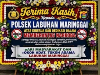 Polsek Labuhan Maringgai Ungkap Peredaran Narkotika, Enam Pelaku Diamankan