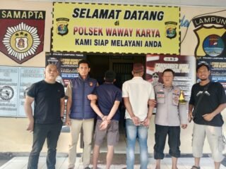 Tekab 308 Presisi Polsek Waway Karya Bersama Polres Lampung Timur Ungkap Kasus Pencurian Dengan Pemberatan dan Penadahan