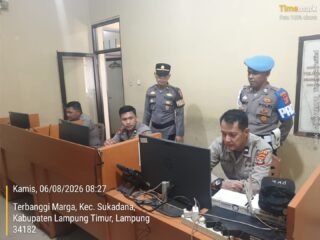 ‎Propam Polres Lampung Timur Awasi Pelayanan Publik, Pastikan Masyarakat Terlayani Secara Profesional