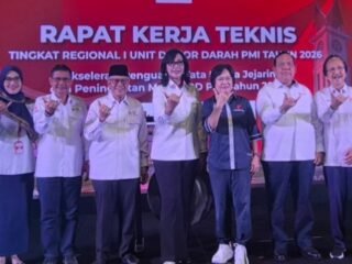 PMI Lamtim Perkuat Mutu UDD Lewat Rakernis Regional I di Padang