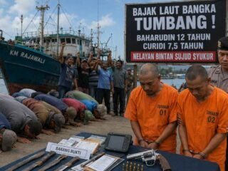 2 Bajak Laut Bangka Divonis 19,5 Tahun, Nelayan Bintan Sujud Syukur