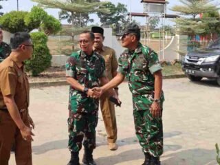 Dua Pati TNI Datangi Desa Braja Asri, Ini Tujuannya