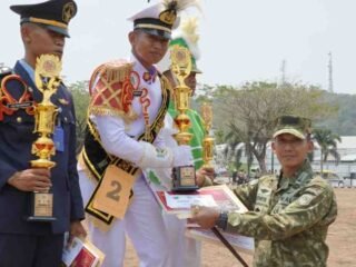 Antusias Pelajar dan Mahasiswa Papua Barat Daya Ikuti Lomba PBB HUT TNI ke-81