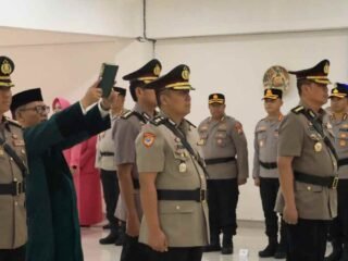 Kapolda Papua Barat Daya Pimpin Sertijab Karo Rena dan Dir Intelkam